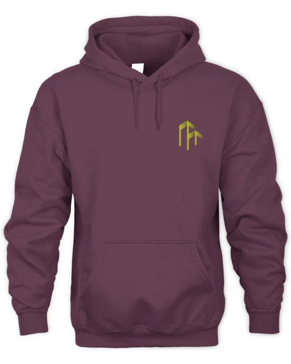 Classic Hoodie with Eye-Catching A BOUND Print and Logo Artwork